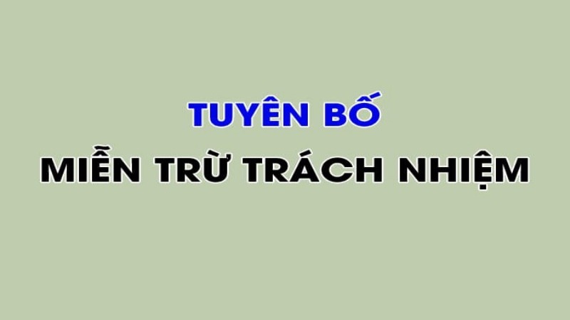 Lợi ích của việc áp dụng miễn trừ trách nhiệm tại May88